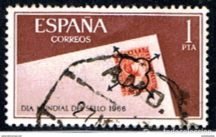 Sellos: ESPA&Ntilde;A // EDIFIL 1724 // 1966 ... USADO - Foto 1