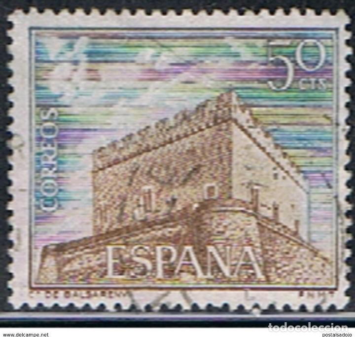 Sellos: ESPA&Ntilde;A // EDIFIL 1809 // 1967 ... CASTILLO ... USADO - Foto 1