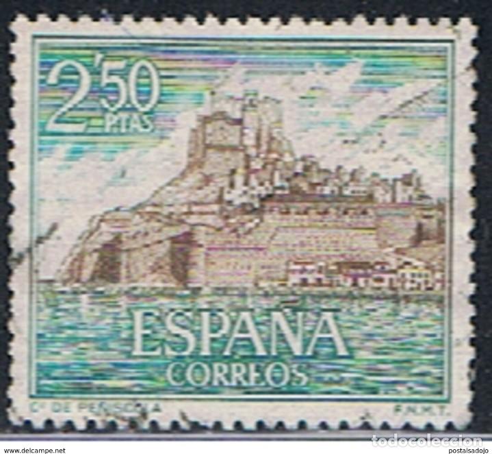 Sellos: ESPA&Ntilde;A // EDIFIL 1813 // 1967 ... CASTILLO ... USADO - Foto 1