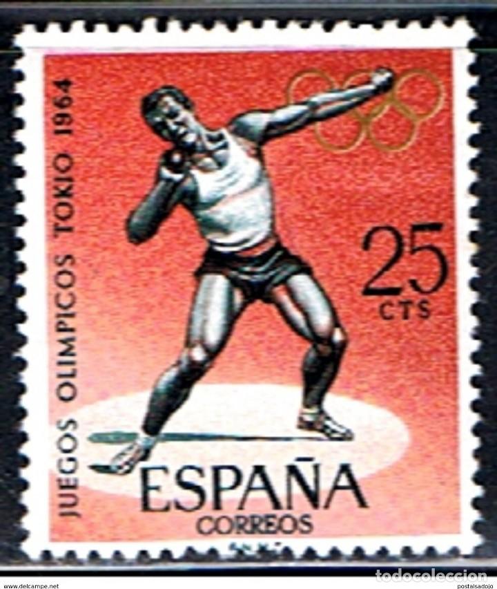 Sellos: ESPA&Ntilde;A // EDIFIL 1617 // 1964 ... NUEVO - Foto 1
