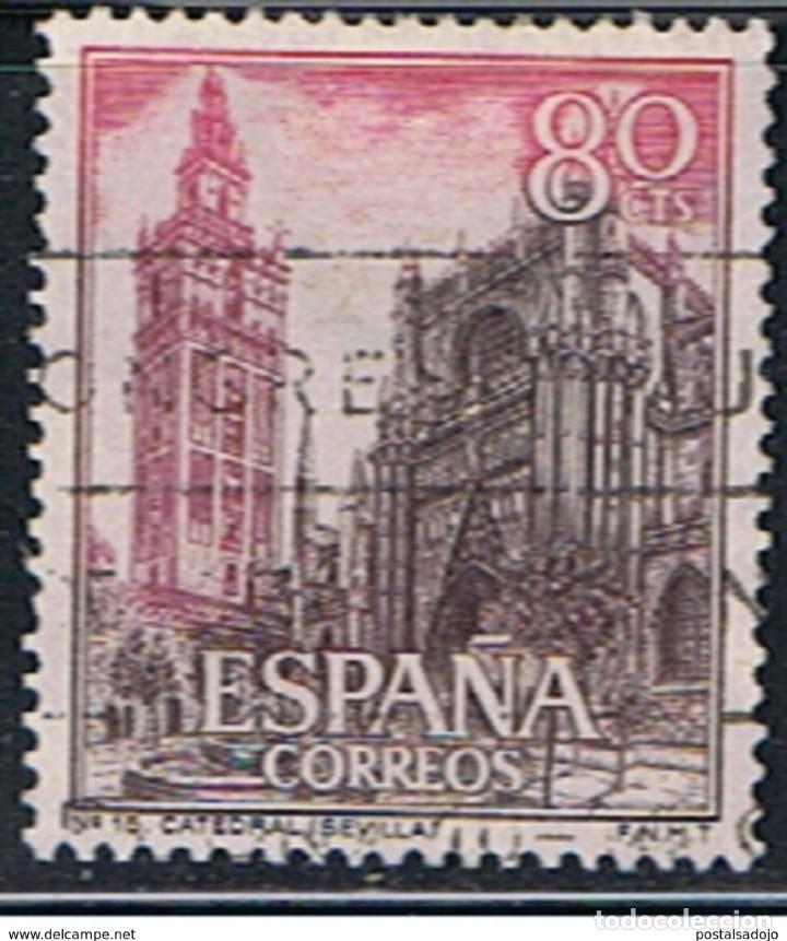 Sellos: ESPA&Ntilde;A // EDIFIL 1647 // 1965 ... USADO - Foto 1