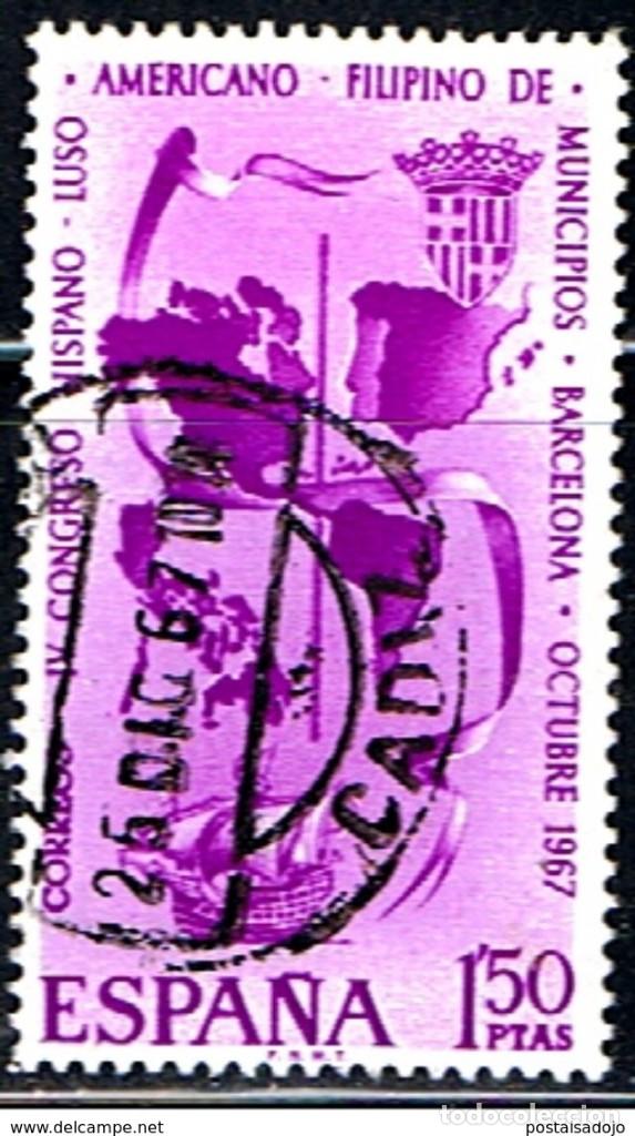 Sellos: ESPA&Ntilde;A // EDIFIL 1818 // 1967 .... USADO - Foto 1