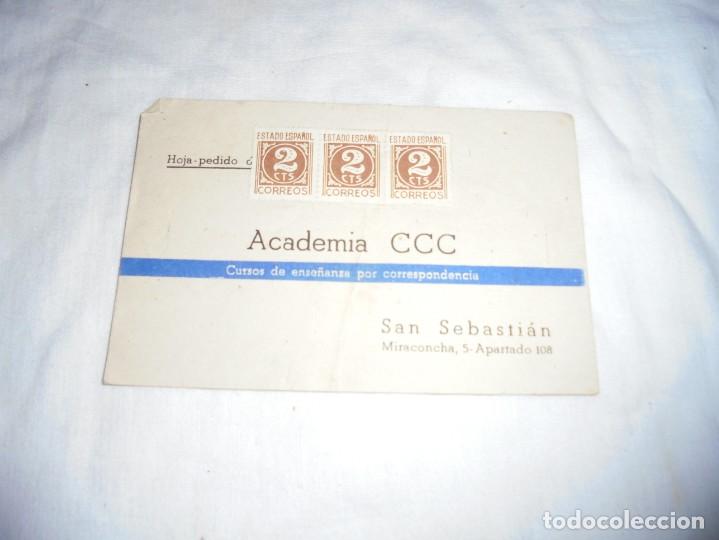 Sellos: TARJETA CIRCULADA ACADEMIA CCC - Foto 1