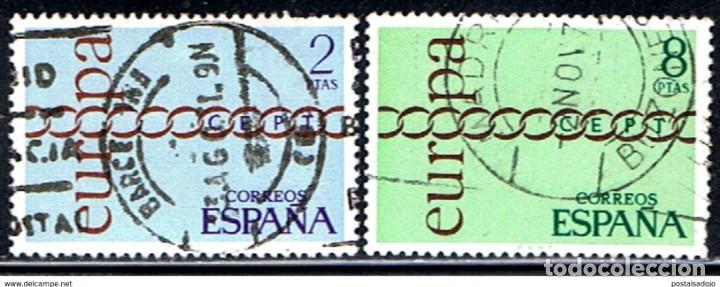 Sellos: ESPA&Ntilde;A // EDIFIL 2031, 2032 // 1971 .... USADOS - Foto 1