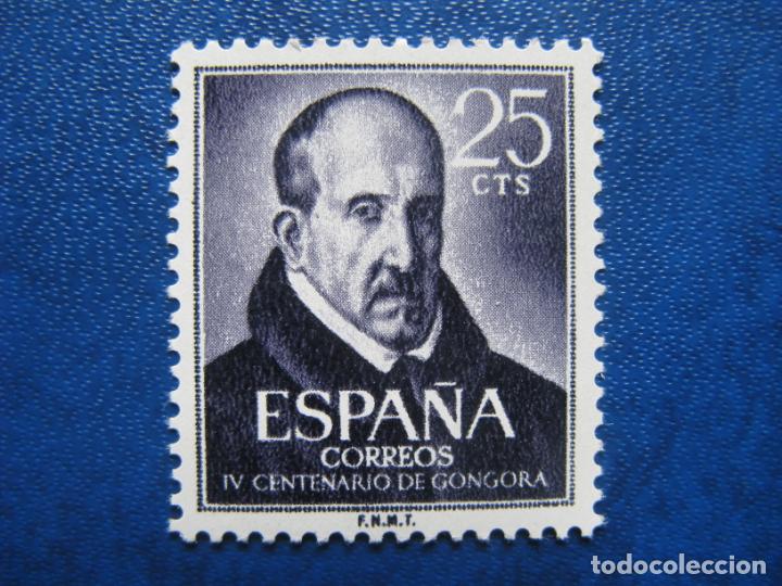 Sellos: 1961, luis de gongora y argote, edifil 1369 - Foto 1
