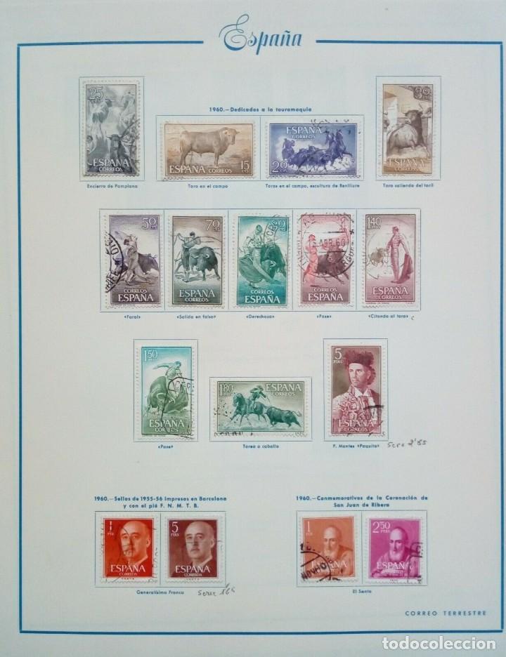 Sellos: ESPA&Ntilde;A USADOS 1960 - Foto 1