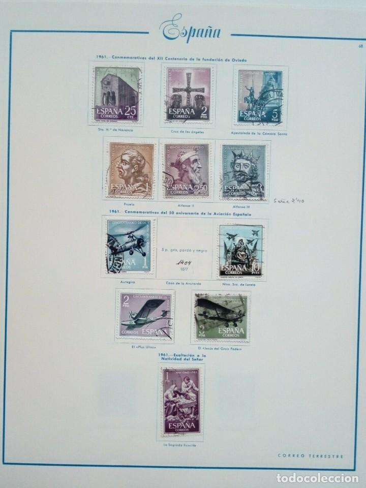 Sellos: ESPA&Ntilde;A USADOS  1961 - Foto 1