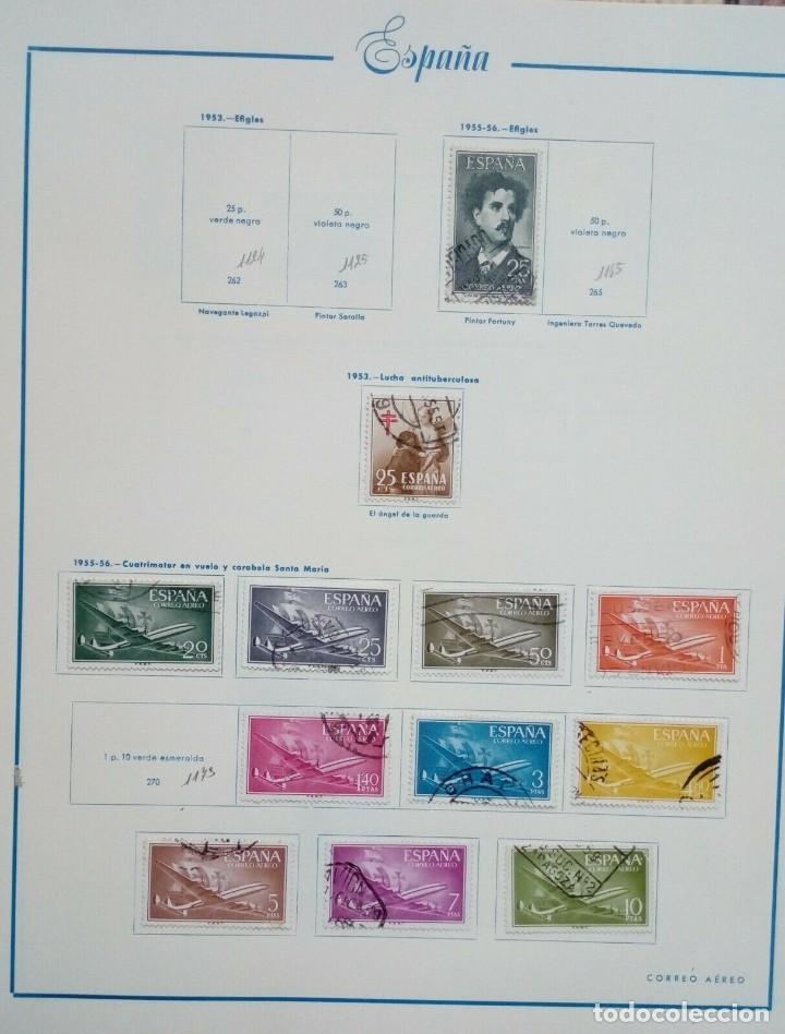 Sellos: ESPA&Ntilde;A USADOS 1953 1955 - Foto 1