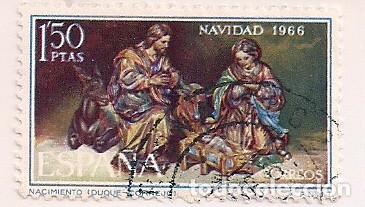 Sellos: ED. 1764. NAVIDAD 1966. USADO - Foto 1