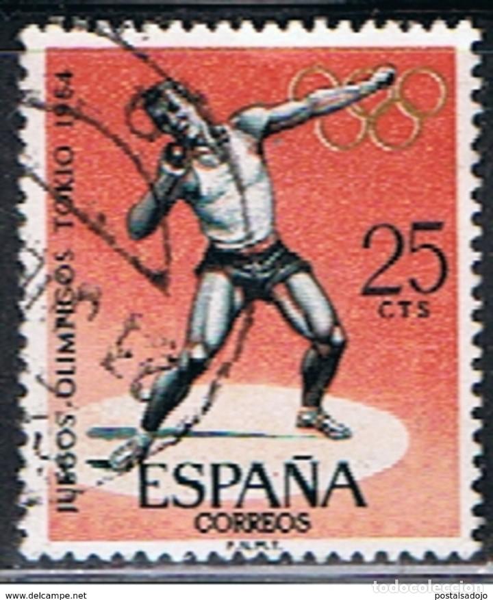 Sellos: ESPA&Ntilde;A // EDIFIL 1617 // 1964 ... USADO - Foto 1