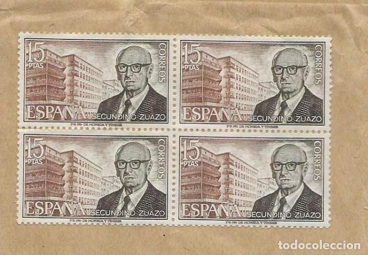 Sellos: BLOQUE DE 4, SECUNDINO SUAZO  23 02 75 - Foto 1