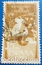 Sellos: Edifil 1180 sellos Espa&ntilde;a 1955 - Foto 1