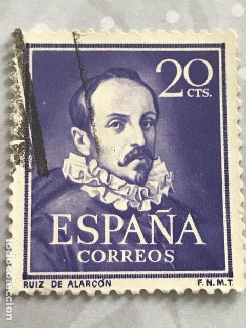 Sellos: Edifil 1074 espa&ntilde;a a&ntilde;o 1952 - Foto 1