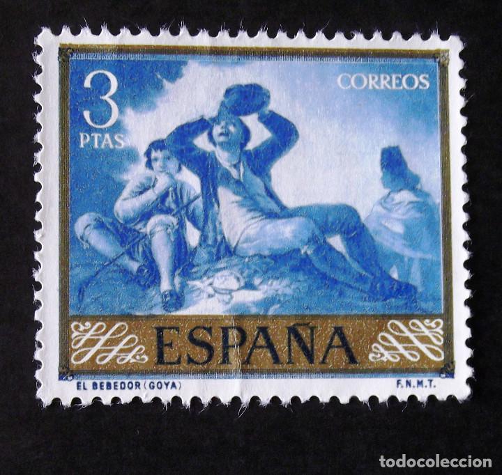 Sellos: 1219, SELLO EN USADO. GOYA. - Foto 1