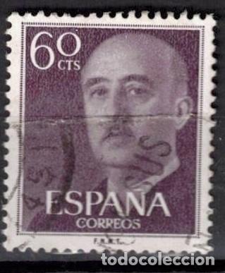 Sellos: ESPA&Ntilde;A 1955 - EDIFIL 1150 - GENERAL FRANCO - Foto 1