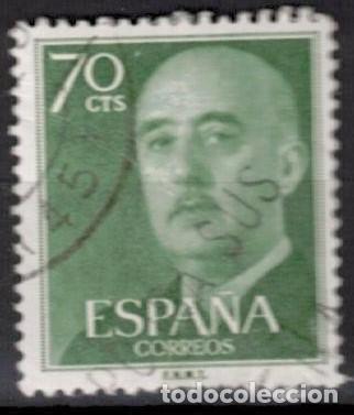 Sellos: ESPA&Ntilde;A 1955 - EDIFIL 1151 - GENERAL FRANCO - Foto 1