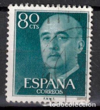 Sellos: ESPA&Ntilde;A 1955 - EDIFIL 1152 - GENERAL FRANCO - Foto 1