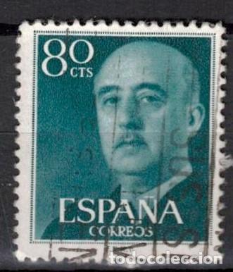 Sellos: ESPA&Ntilde;A 1955 - EDIFIL 1152 - GENERAL FRANCO - Foto 1
