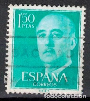 Sellos: ESPA&Ntilde;A 1955 - EDIFIL 1155 - GENERAL FRANCO - Foto 1