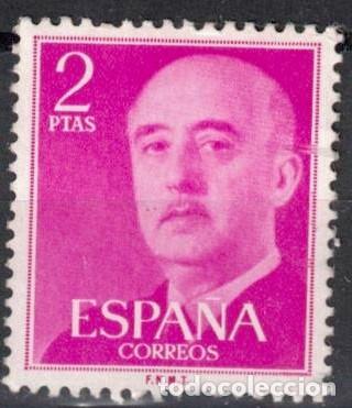 Sellos: ESPA&Ntilde;A 1955 - EDIFIL 1158 - GENERAL FRANCO - Foto 1
