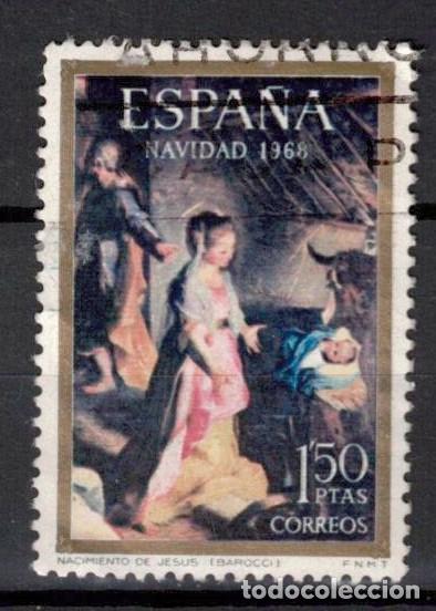 Sellos: ESPA&Ntilde;A 1968 - EDIFIL 1897- NAVIDAD - Foto 1