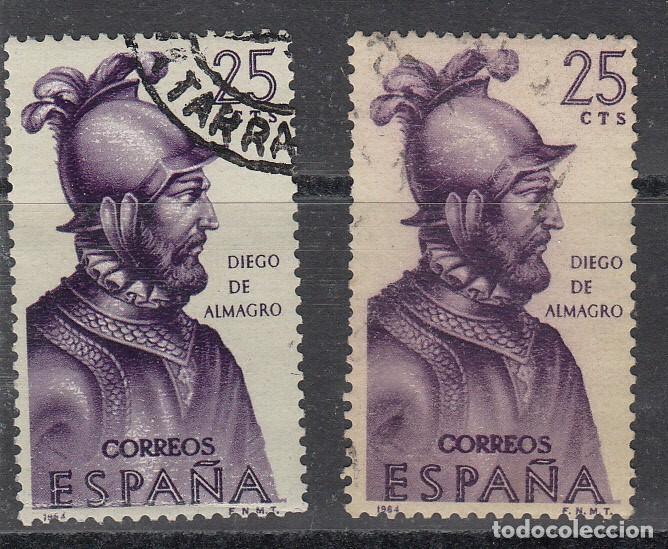 Sellos: ERROR - VARIANTES DE COLOR NUM. 1622 - Foto 1