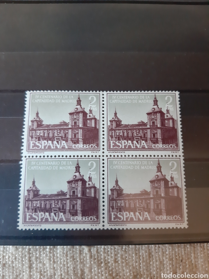 Sellos: ESPA&Ntilde;A 1390 BLOQUE CUATRO NUEVO - Foto 1