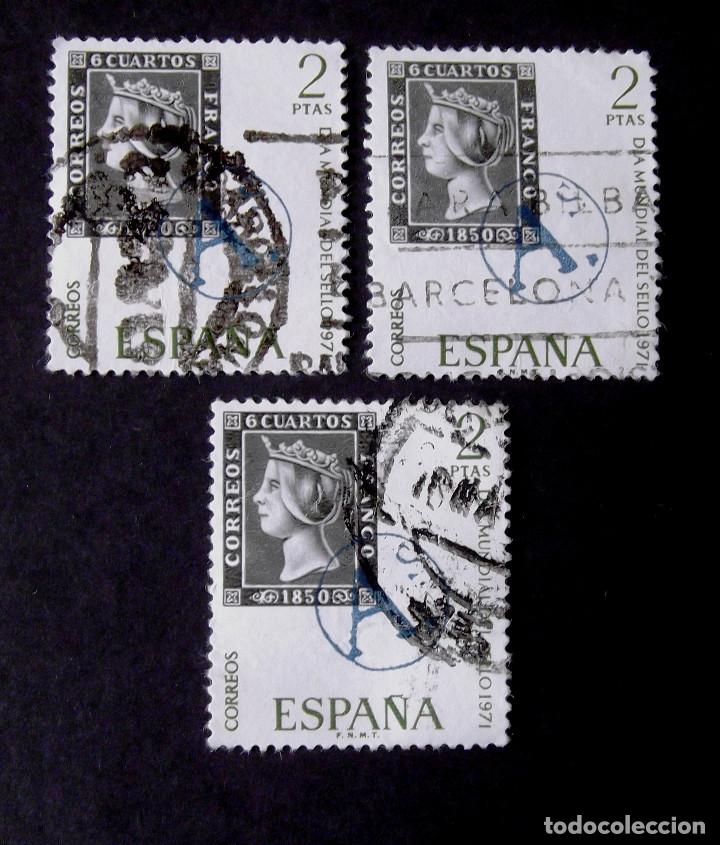 Sellos: 2033, TRES SERIES EN USADO. SELLO. - Foto 1