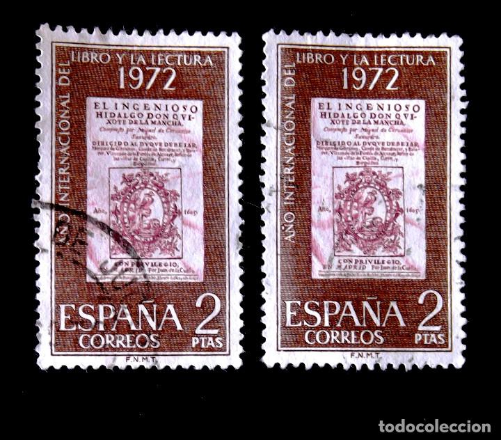 Sellos: 2076, DOS SERIES EN USADO. LIBRO. - Foto 1