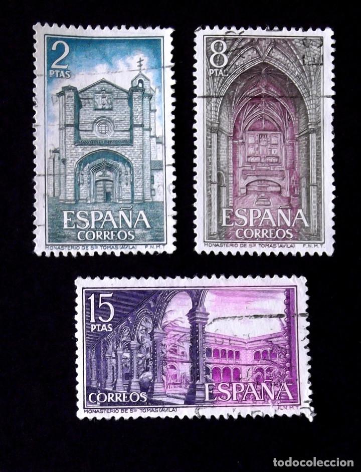 Sellos: 2111-3, SERIE EN USADO. &Aacute;VILA. - Foto 1