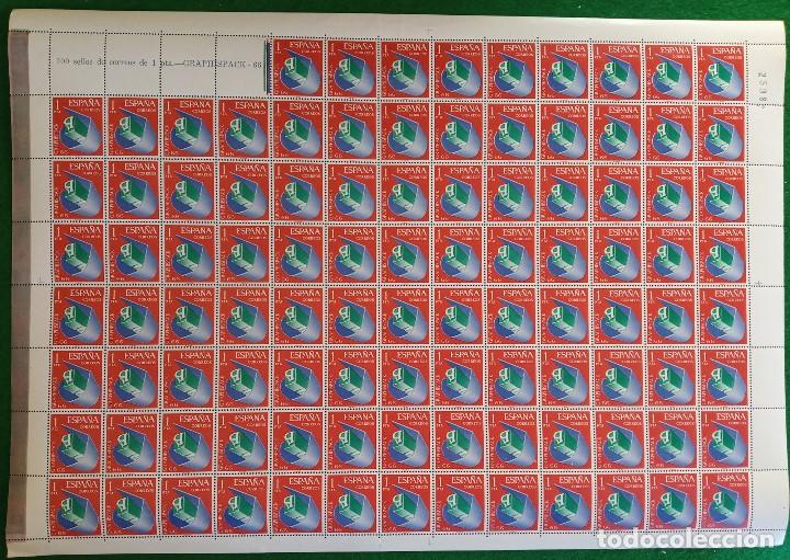 Sellos: SERIE GRAPHISPACK 1966. 100 SERIES PLIEGO COMPLETAS. EDIFIL 1709