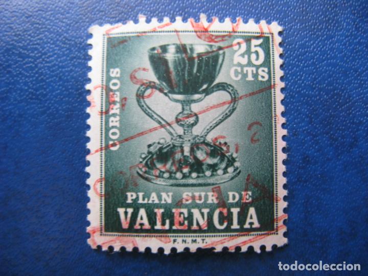 Sellos: 1968, plan sur de valencia, el santo grial, edifil 5 - Foto 1