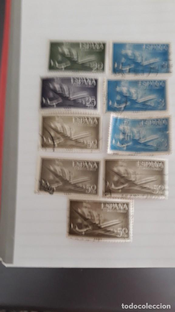 Sellos: Sellos aviones 1955 usados - Foto 1