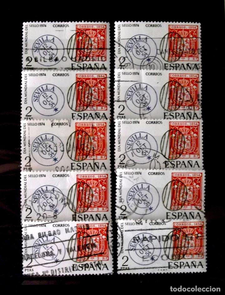 Sellos: 2179, DIEZ SERIES EN USADO. SELLO. - Foto 1