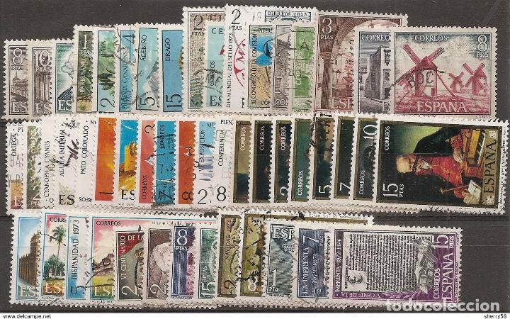 Sellos: Espa&ntilde;a a&ntilde;o 1973 completo usado - Foto 1