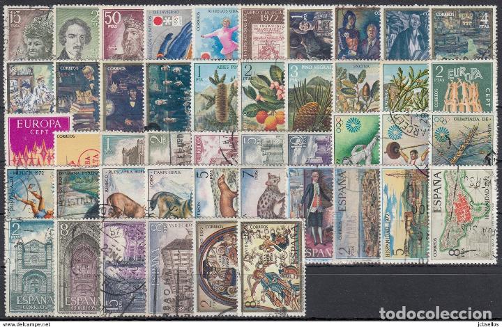 Sellos: Espa&ntilde;a a&ntilde;o 1972 completo usado - Foto 1