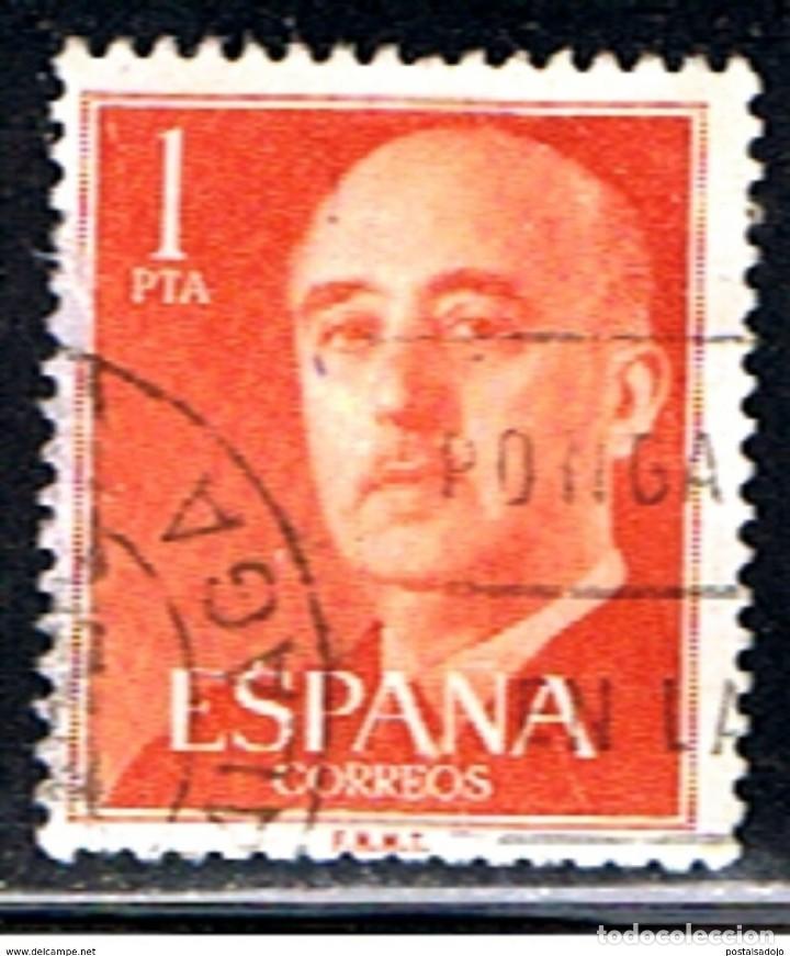 Sellos: ESPA&Ntilde;A // EDIFIL 1153 // 1955 ... USADO - Foto 1