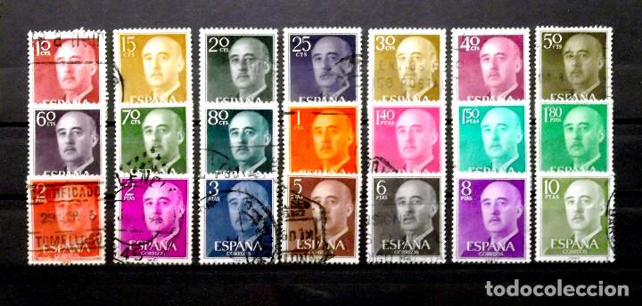 Sellos: 1143-63, SERIE EN USADO. FRANCO. - Foto 1