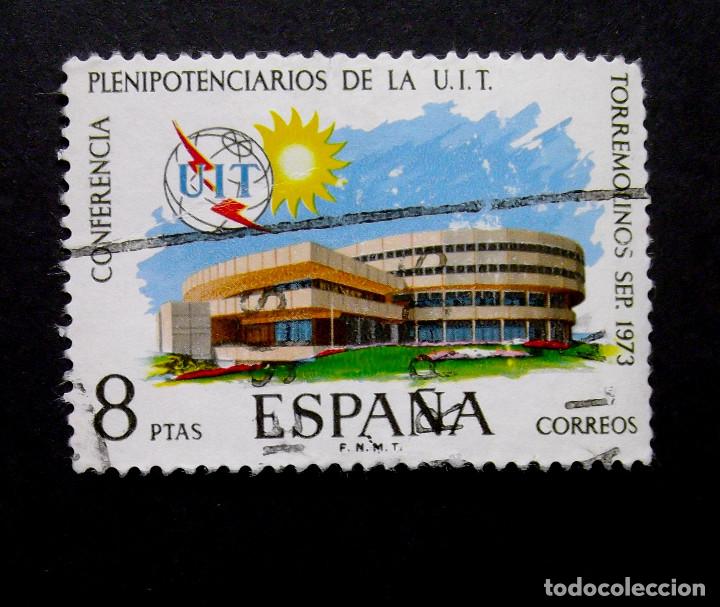 Sellos: 2145, SERIE EN USADO. U.I.T. - Foto 1