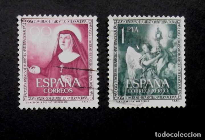 Sellos: 1116-7, SERIE EN USADO. EUCAR&Iacute;STICO. - Foto 1