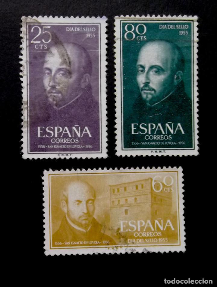 Sellos: 1166-8, SERIE EN USADO. LOYOLA. - Foto 1
