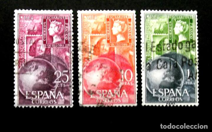 Sellos: 1595-7, SERIE EN USADO. SELLO. - Foto 1
