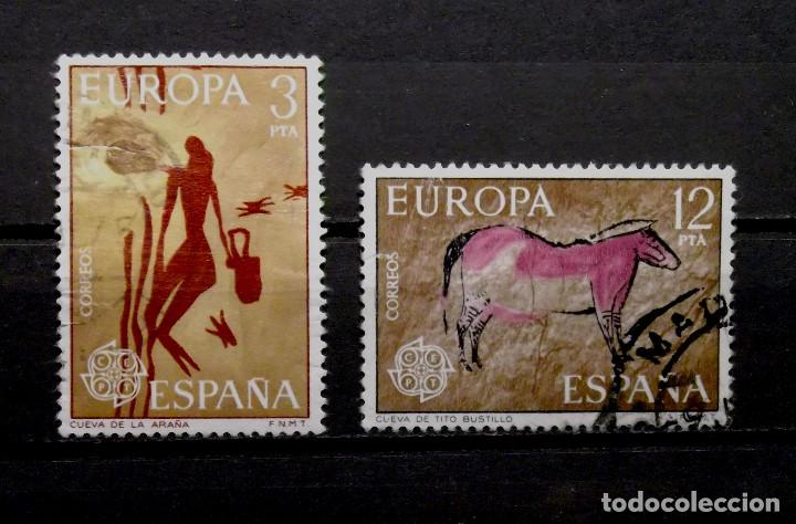 Sellos: 2259-60, SERIE EN USADO. EUROPA. - Foto 1