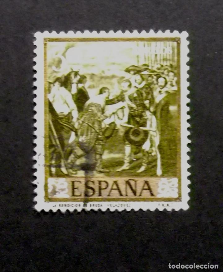 Sellos: 1240, SELLO USADO. VEL&Aacute;ZQUEZ. - Foto 1