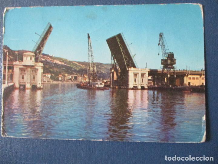 Sellos: POSTAL CIRCULADA 1959 de bilbao a barcelona - Foto 1