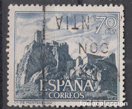 Sellos: EDIFIL 1742. CASTILLOS DE ESPA&Ntilde;A 1966. USADO. - Foto 1