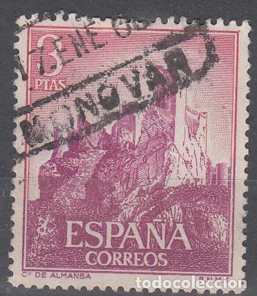 Sellos: EDIFIL 1745. CASTILLOS DE ESPA&Ntilde;A 1966. USADO. - Foto 1
