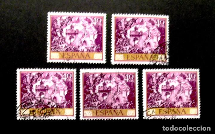 Sellos: 1711, CINCO SELLOS USADOS. SERT. - Foto 1