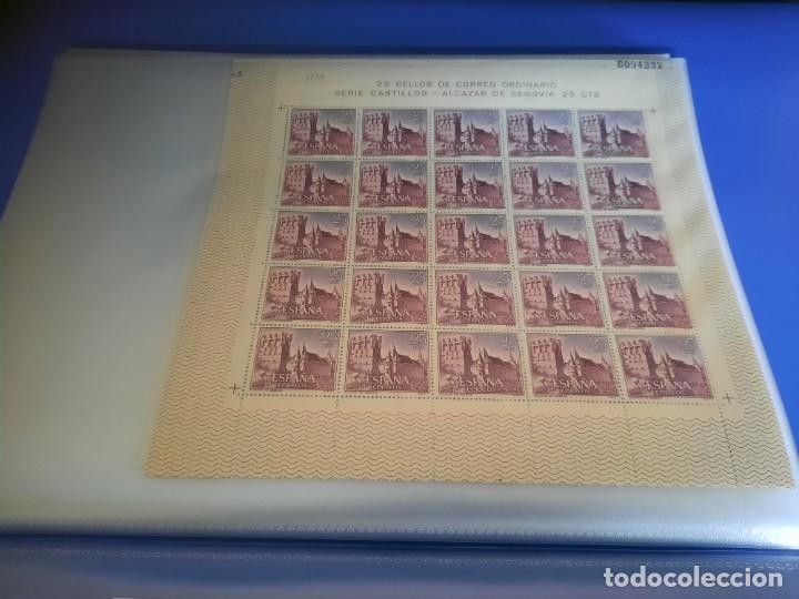 Sellos: Pliegos de sellos tema castillos - Foto 2