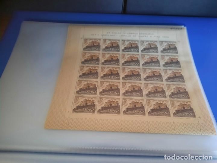 Sellos: Pliegos de sellos tema castillos - Foto 15